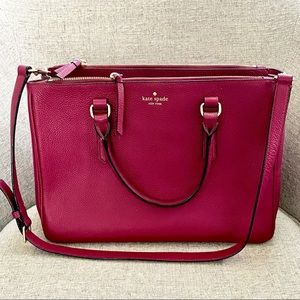 EUC Kate Spade Large Satchel READ DESCRIPTION